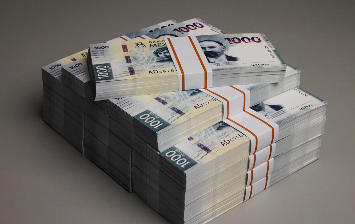MX$100,000 en efectivo