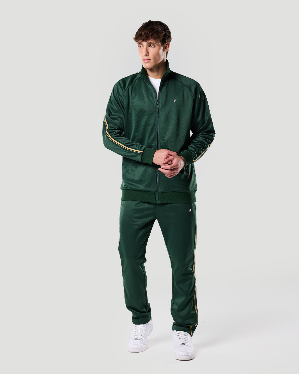Chaqueta Deportiva para Hombre-VERDE OSCURO